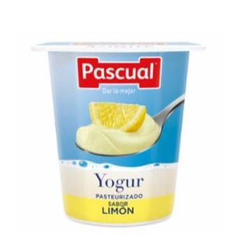 Yogur Pascual sabor Limón 125 g, Yogur Clásico, Yogures y Postres, Lácteos y Bebidas Vegetales